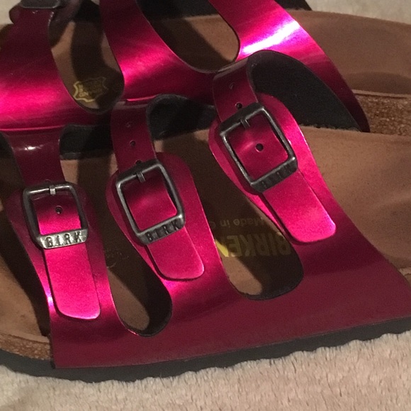 Birkenstock Hot Pink Florida size 37 - Picture 4 of 7